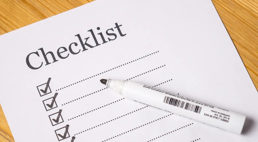 Checkliste