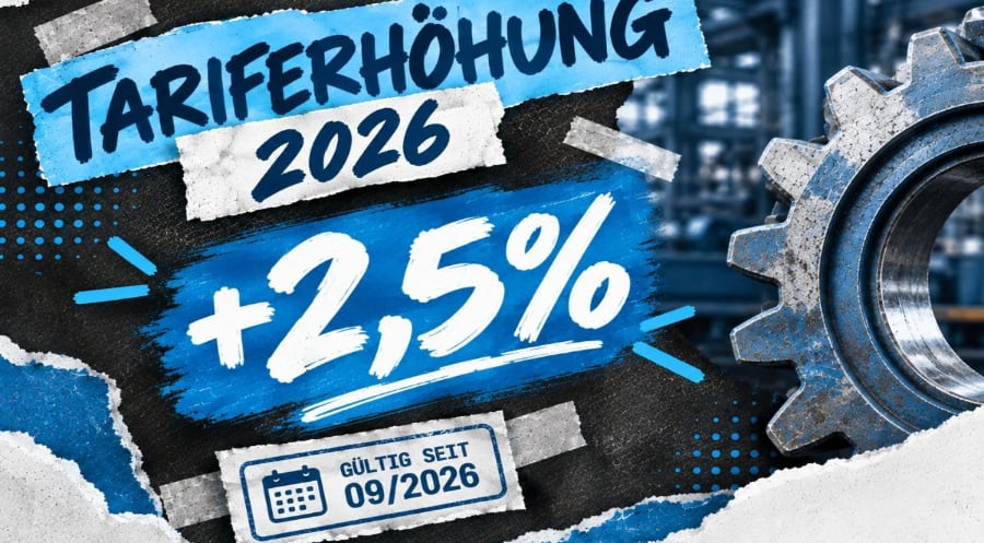 Tariferhöhung